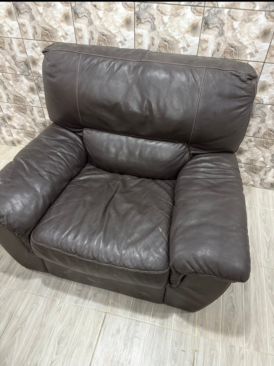 Fauteuil en cuir confortable