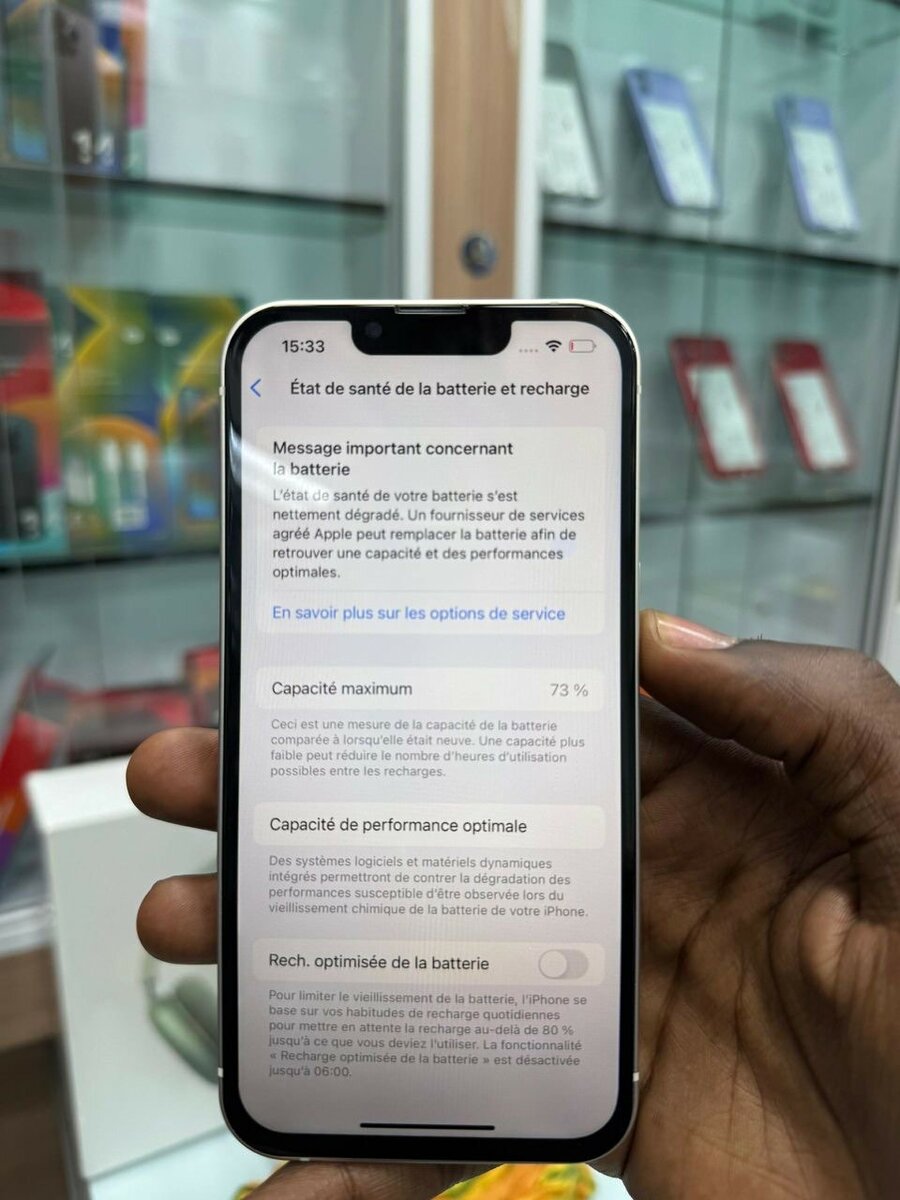 Smartphone Apple performant