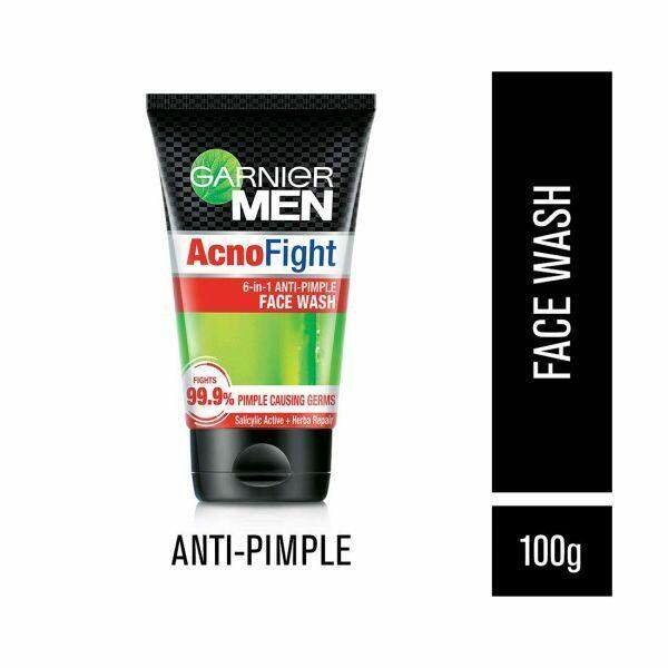 Original Garnier Men Acno Fight Face Wash / 6in1 Anti-Pimple