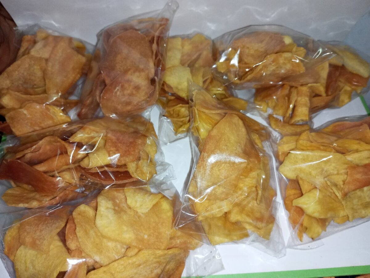 Chips de Patate Douce Croquants