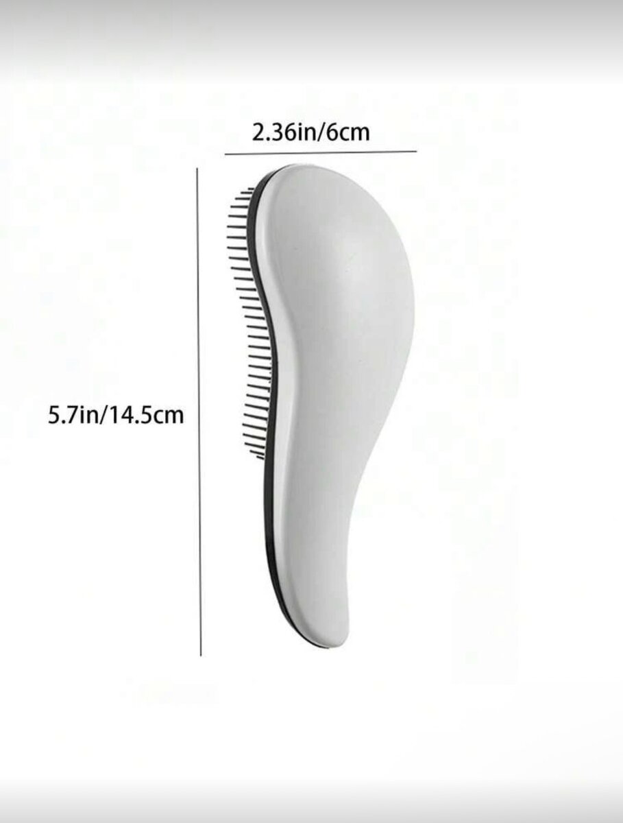 Brosse démêlante ergonomique