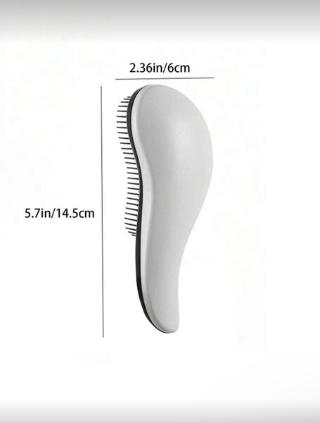 Brosse démêlante ergonomique