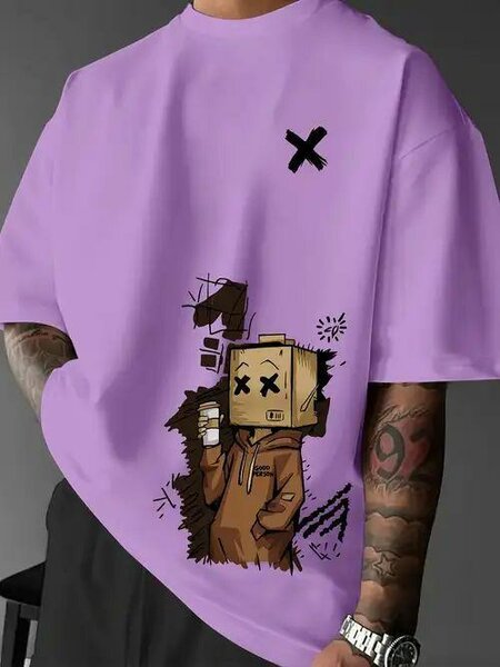 T-shirt graphique tendance