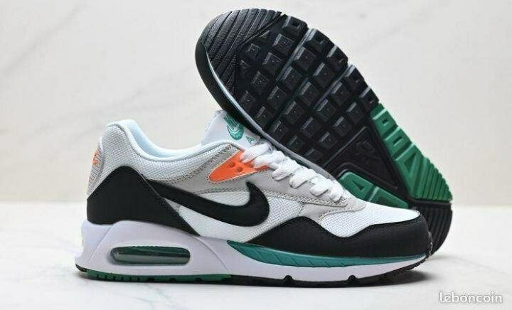 Nike Air Max 90 Noir Blanc Vert