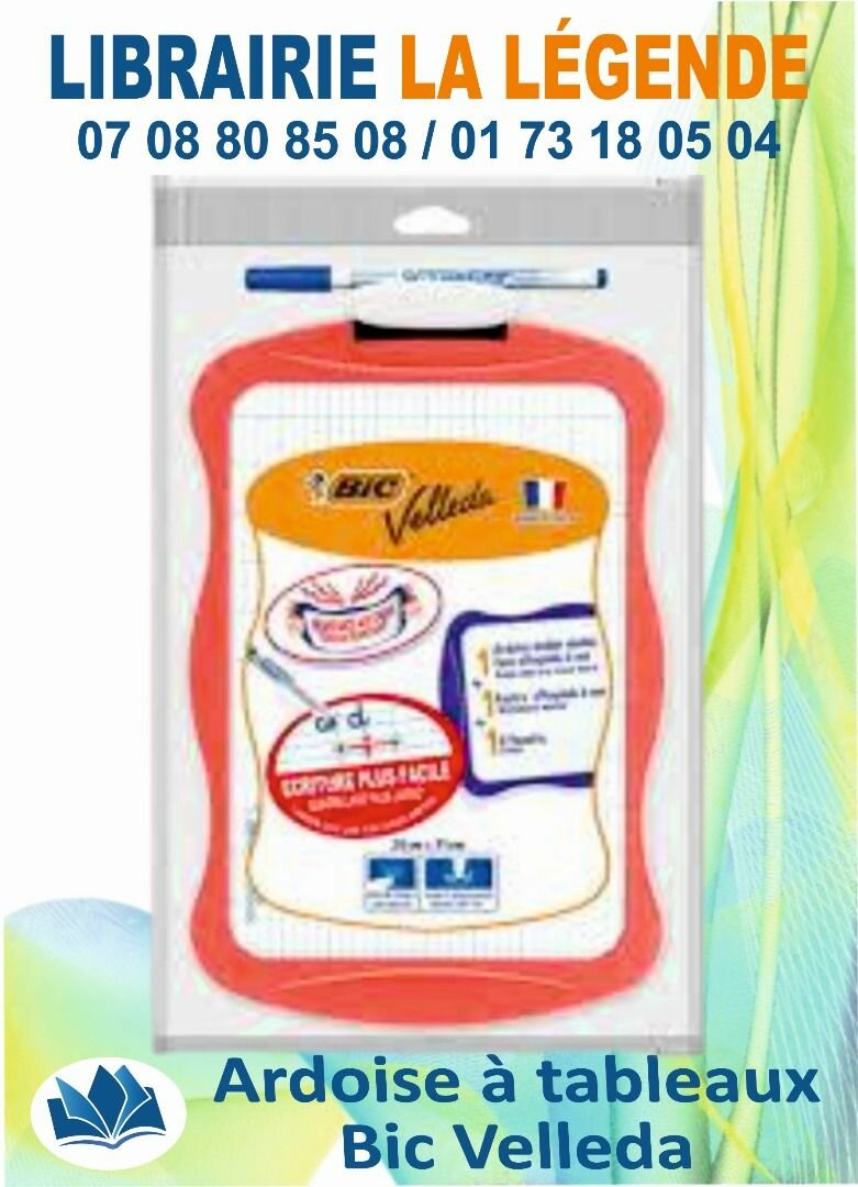 Ardoise Effaçable Bic Velleda