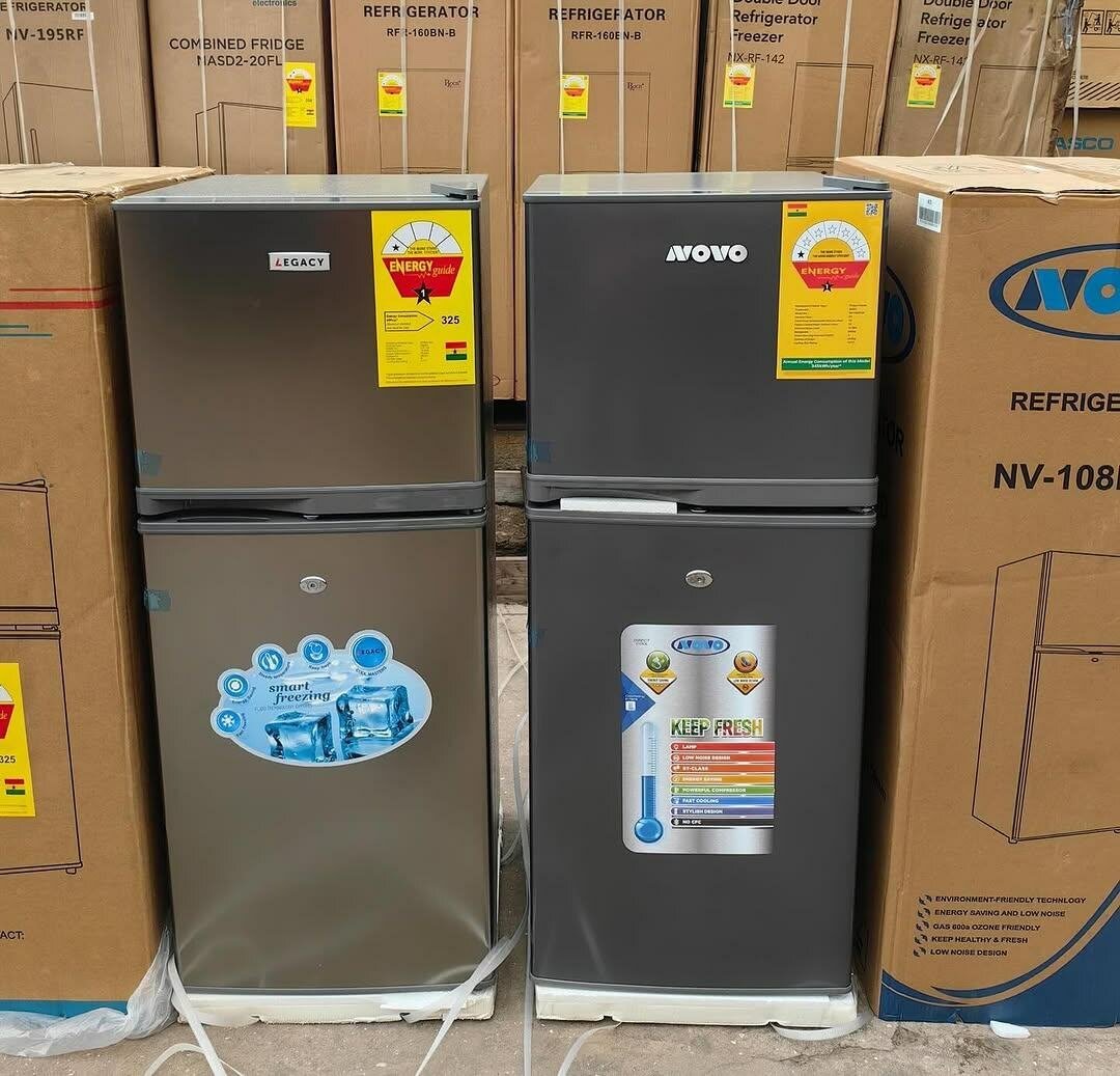 Novo and Legacy top freezer fridge