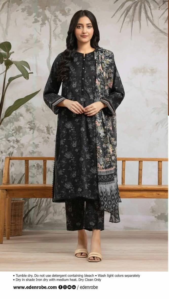 Printed lawn