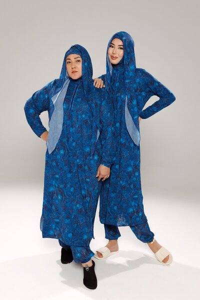 3/1 hood zip double Night Ocean