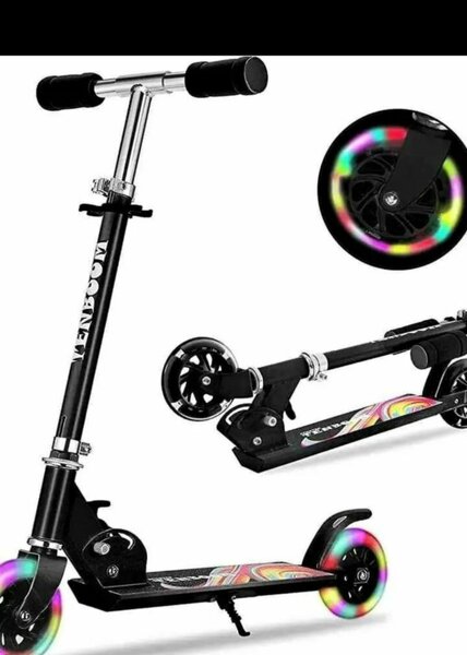 Trottinette pliable LED enfants