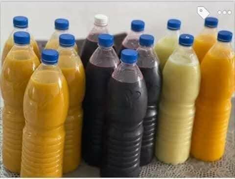 Jus de fruits naturels frais