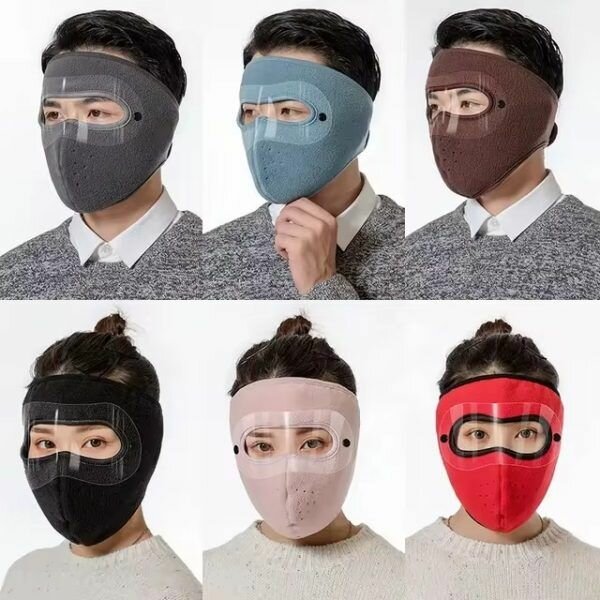 Windproof Anti Dust Full Face Masks / Winter Warm Mask