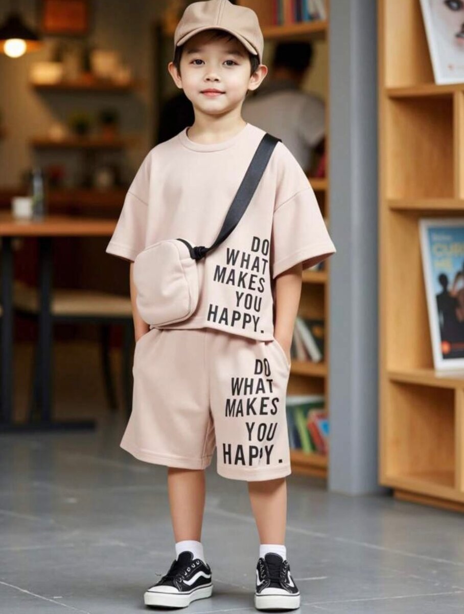 Ensemble garçon "Do What Makes You Happy"