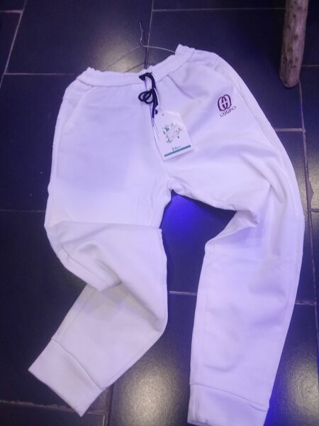 Jogging Blanc Style Décontracté