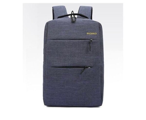 Sac à dos gris avec accessoires BACKPACK