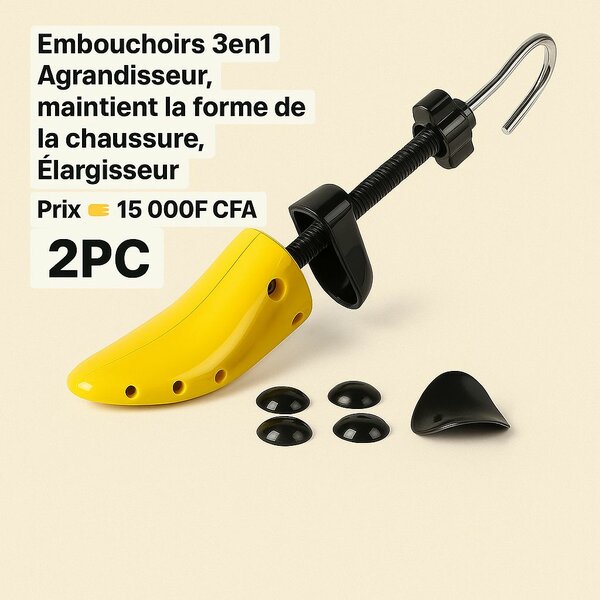 Embouchoirs Réglables 3en1