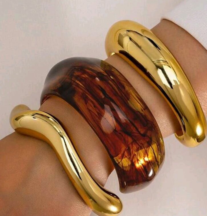 3 bracelets tendance en résine