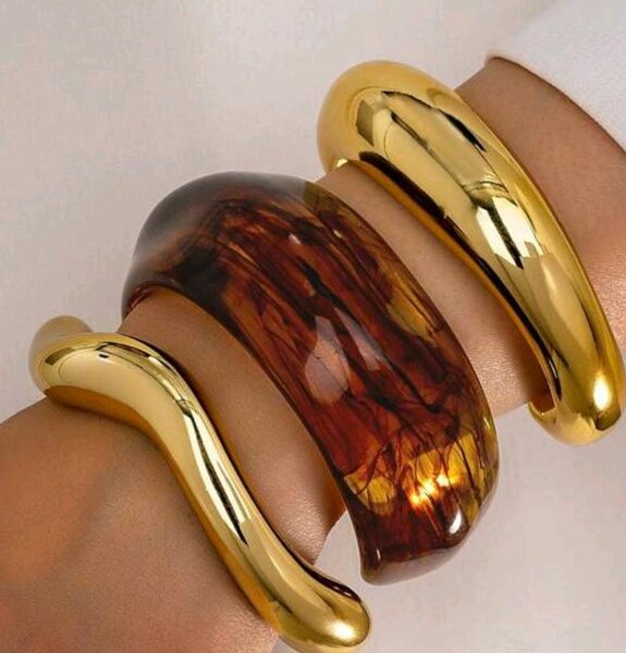 3 bracelets tendance en résine