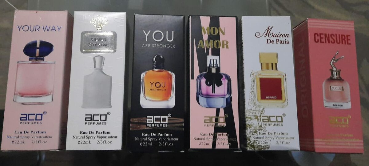 Parfum homme et femme