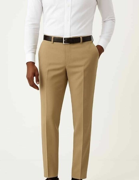 Pantalon Chino Beige Élégant