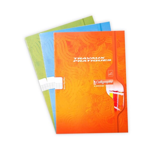 Cahier de travaux pratiques coloré Clairefontaine