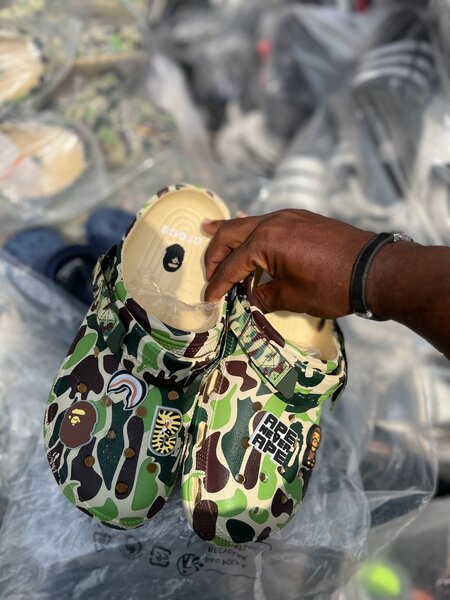 Ape crocs camouflage