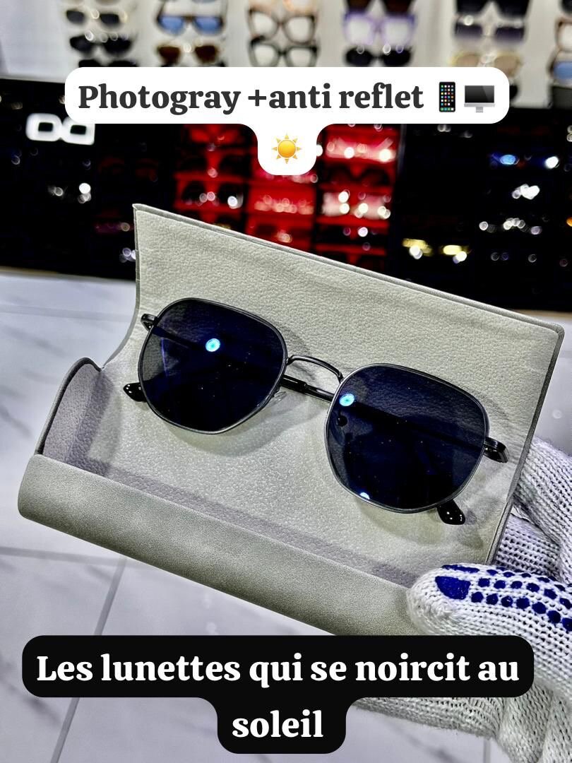 Lunettes Photogray Anti-Reflet