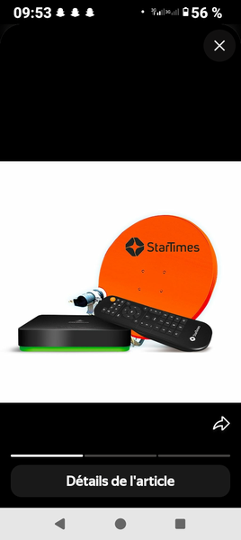 StarTimes Décodeur Satellite