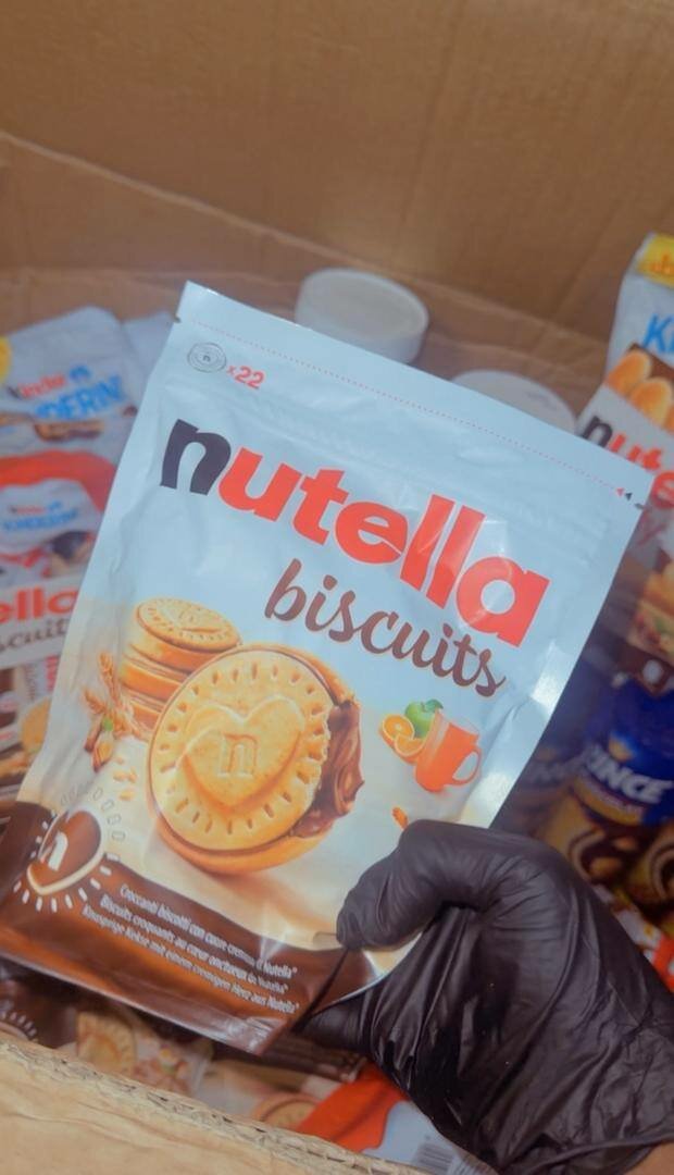 Biscuits fourrés Nutella