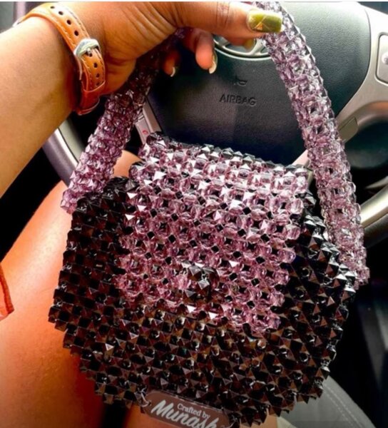 Mini Beaded Bag