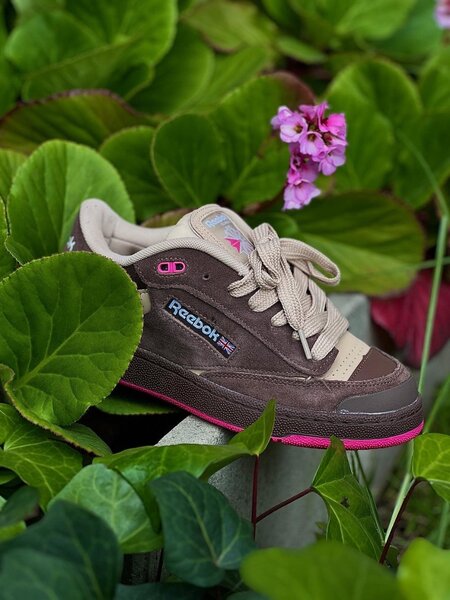 Reebok club c chunk lace