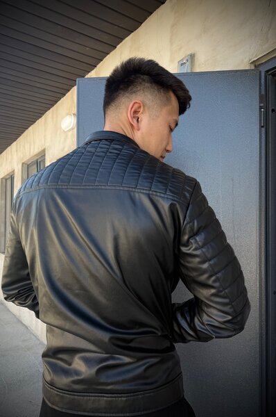 Кожаная куртка (касуха)