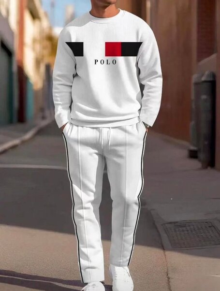 Survêtement blanc élégant