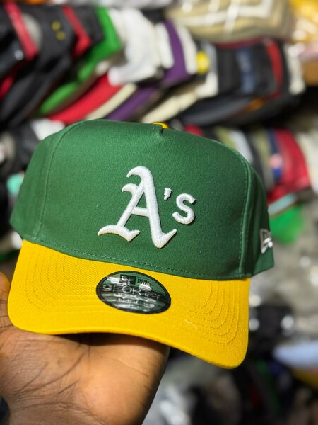 Casquette baseball verte
