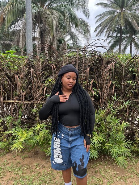 Shorts en jean personnalisé