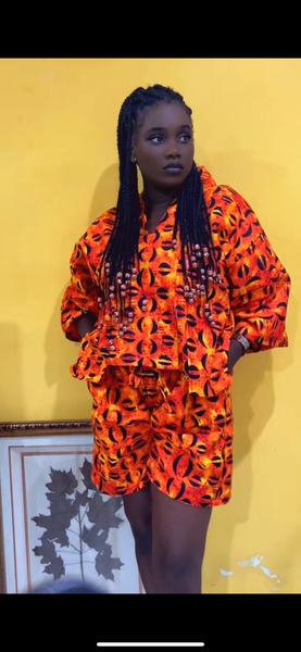 Tenue d'été vibrante femme