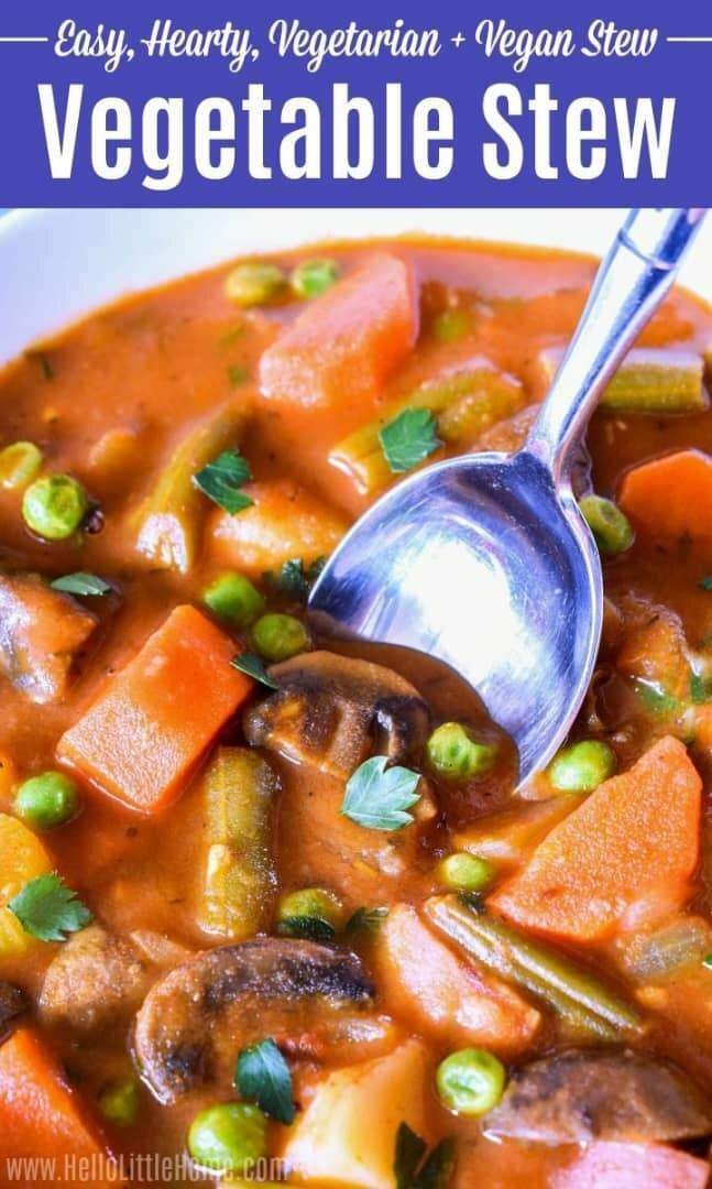 Vegetables stewed