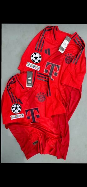 Maillot de Football Rouge/Blanc