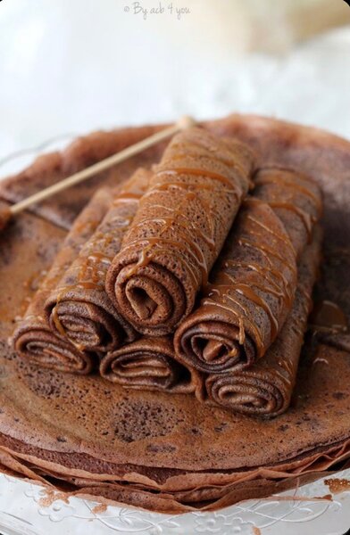 3 Crêpes au Chocolat