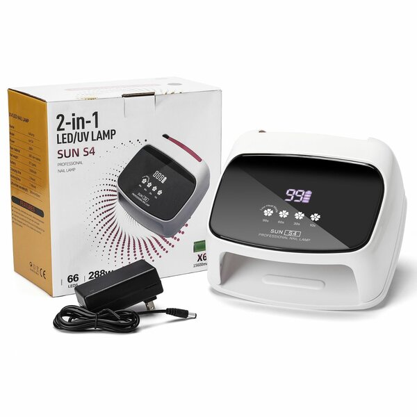 SUNLSEC LED UV Nail Lamp 2-in-1