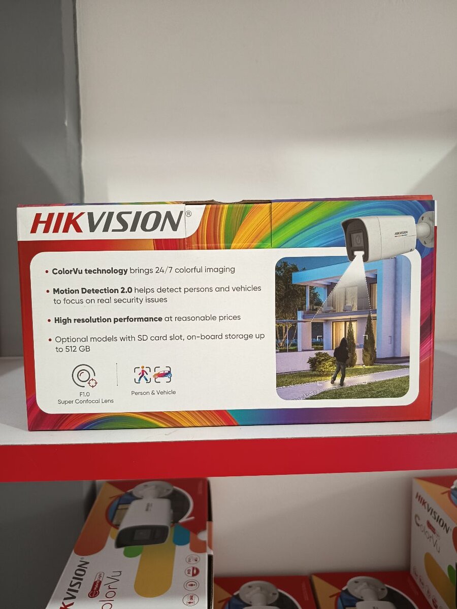 Caméra Hikvision ColorVu Audio