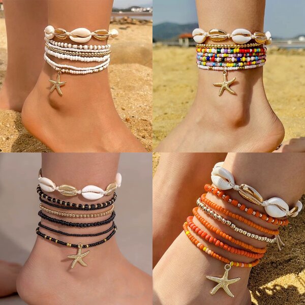 Boho Bracelet de cheville