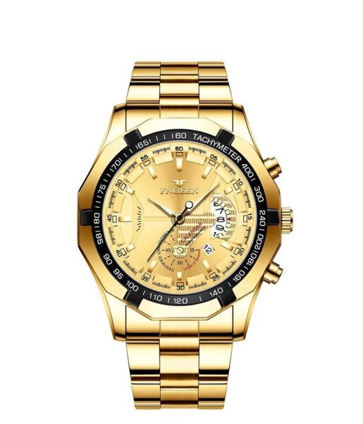 Montre Homme Dorée de Luxe