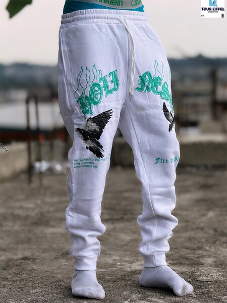 Pantalon Jogging Imprimé Aigle
