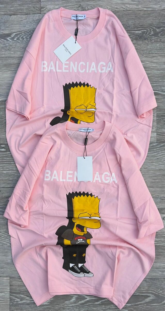 Robe oversize Balenciaga rose