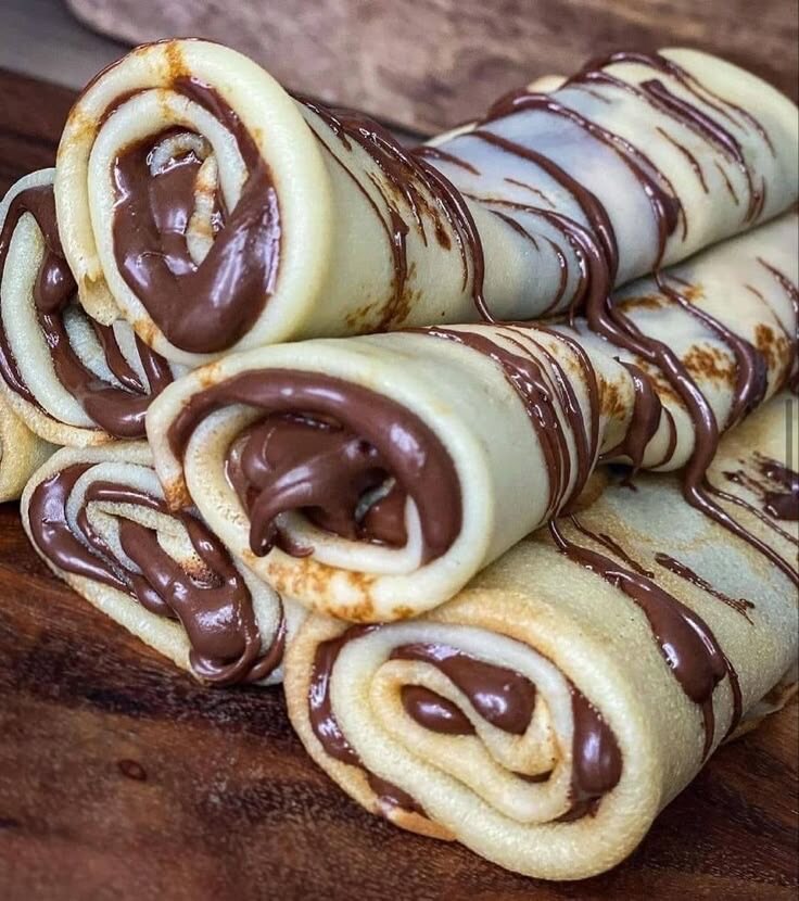 10 crêpes au nutella