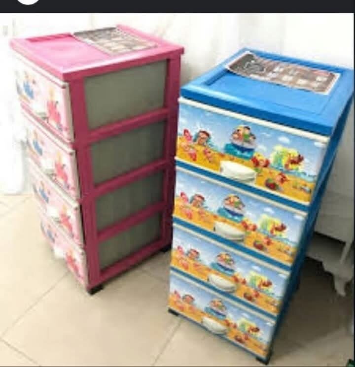 Commode plastique pour enfants