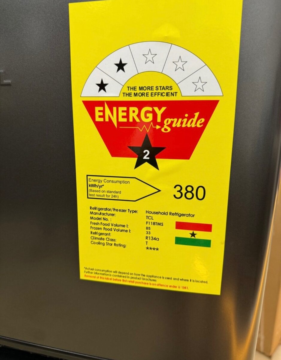 TCL top mount fridge