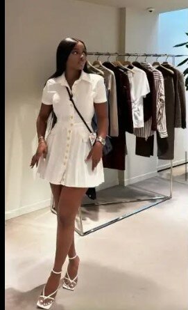 Beautiful light women's dress