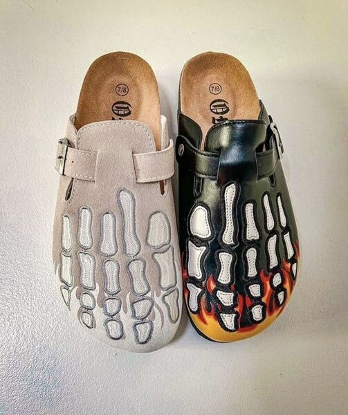 Sabots squelettes originales