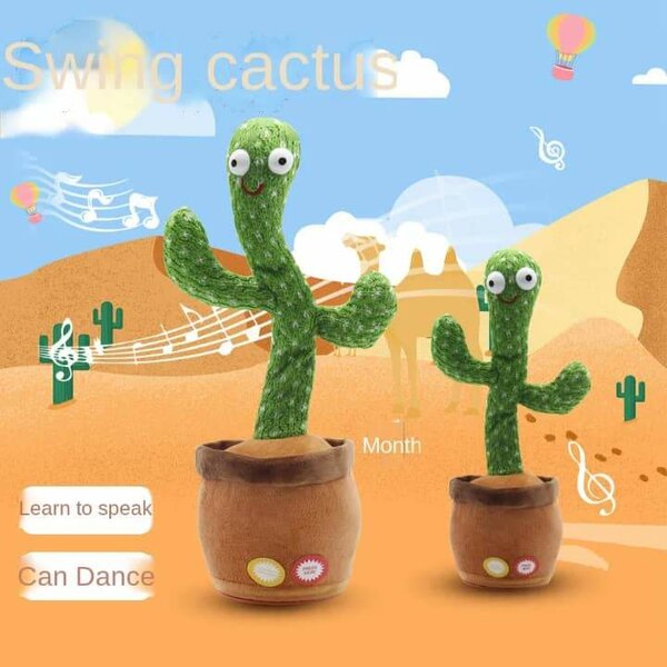 Cactus dansant interactif